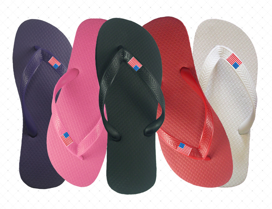 personalized flip flops
