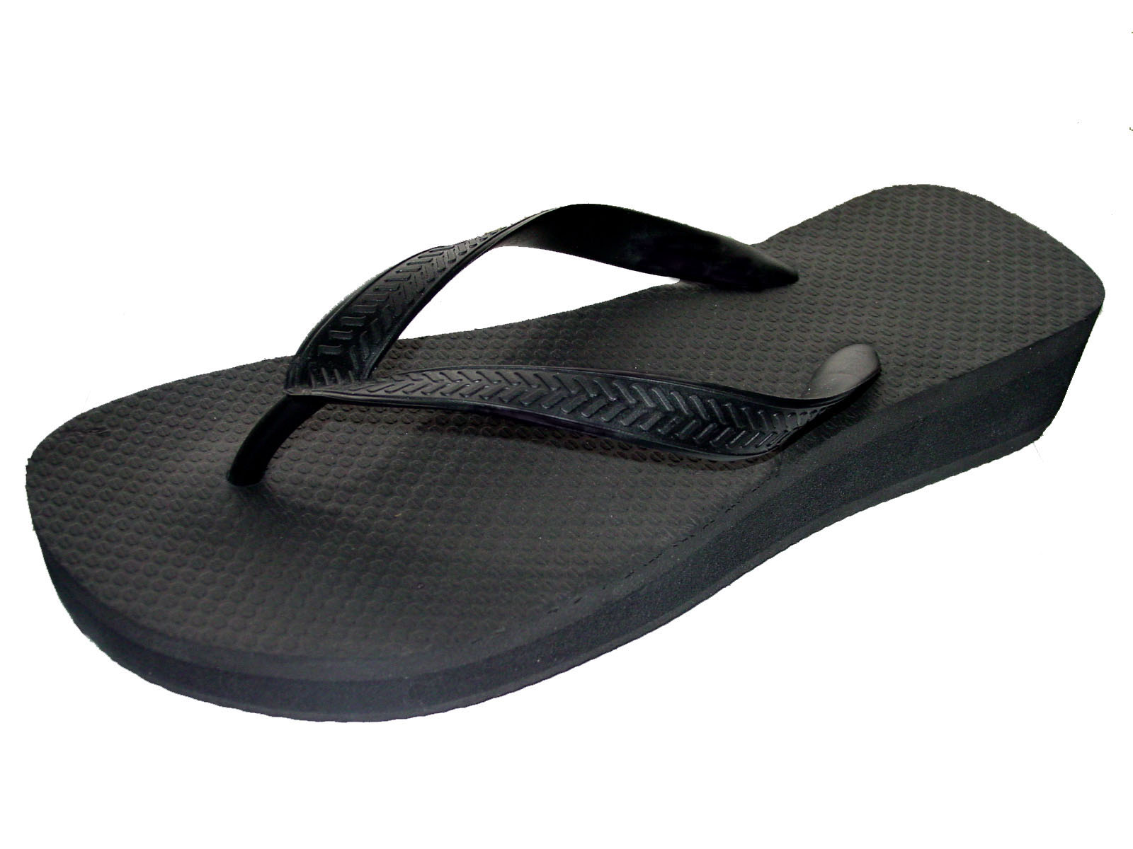 Black wedge - INBOP Flip-Flops | CARIRIS OFFICIAL SITE